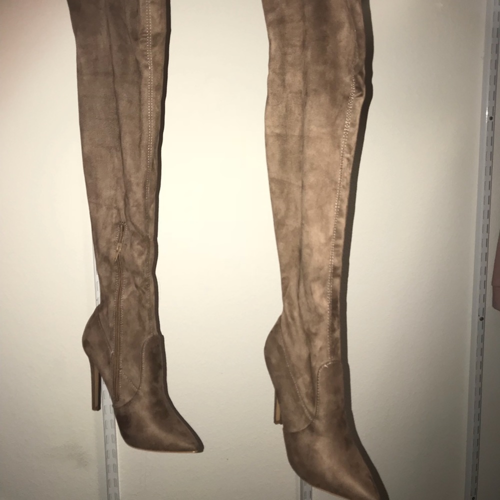 Thigh high boots